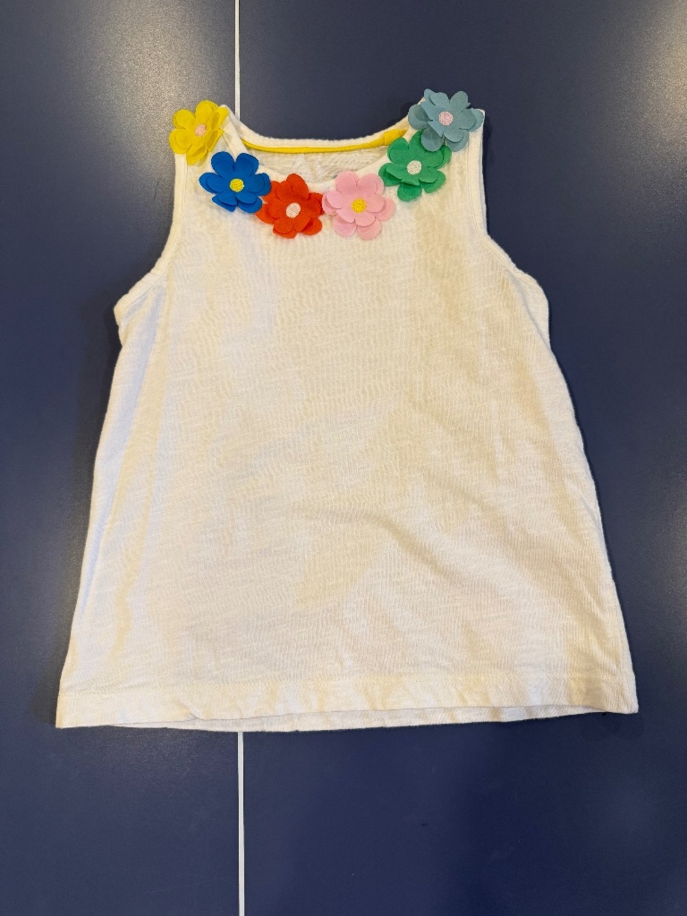 Size 5-6 Mini Boden Flower Tank.